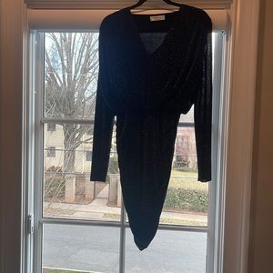 Black sparkle dress